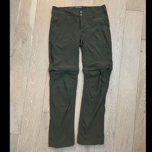 Columbia Hiking Pants. Omni shield, zip off convertible.